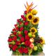 Ramo de Rosas Frutas y Amor 