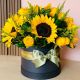 Caja de Girasoles - Oro Deluxe 