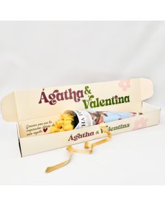 Caja Signature de f rosas amarillas premium Talla S en Bogotá